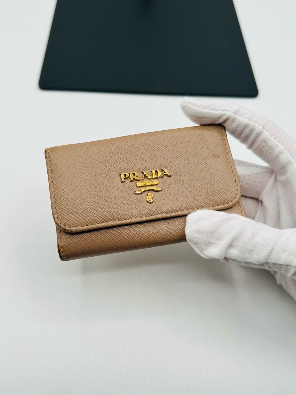 Prada Saffiano Leather Card Holder